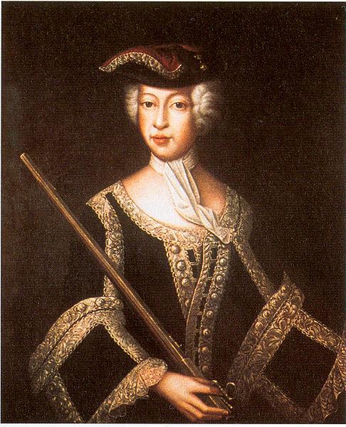 Georg Weissmann Portrait of Maria Antonia of Furstenberg France oil painting art